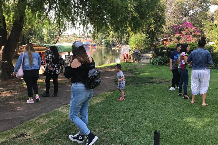 Disembark on the island to eat and stretch your legs, also bathroom break