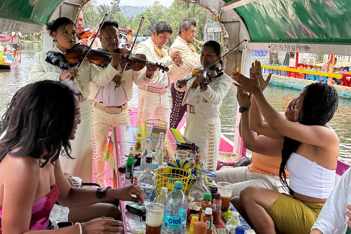 With the Mexican Mariachi