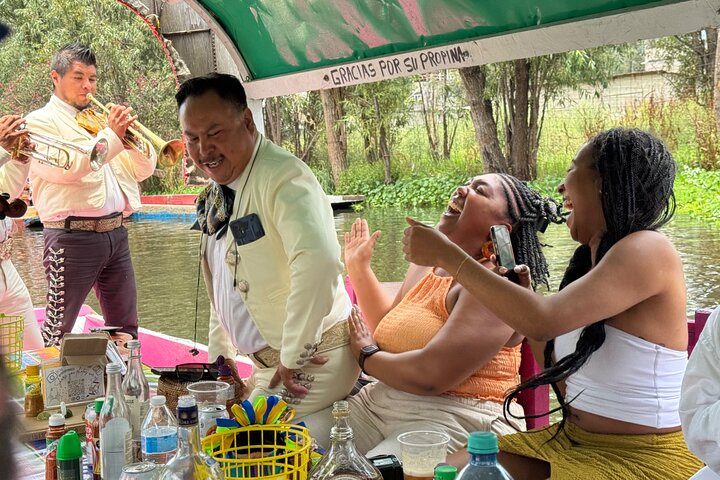 With the Mexican Mariachi