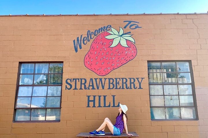 Enjoying Strawberry Hill