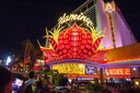 Las Vegas' famous strip features a number of casinos, hotels, and resorts.